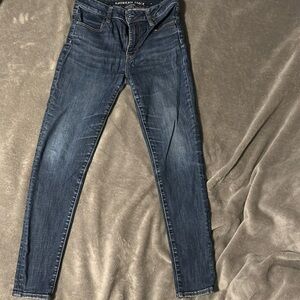 American Eagle jeans size 10 dark wash